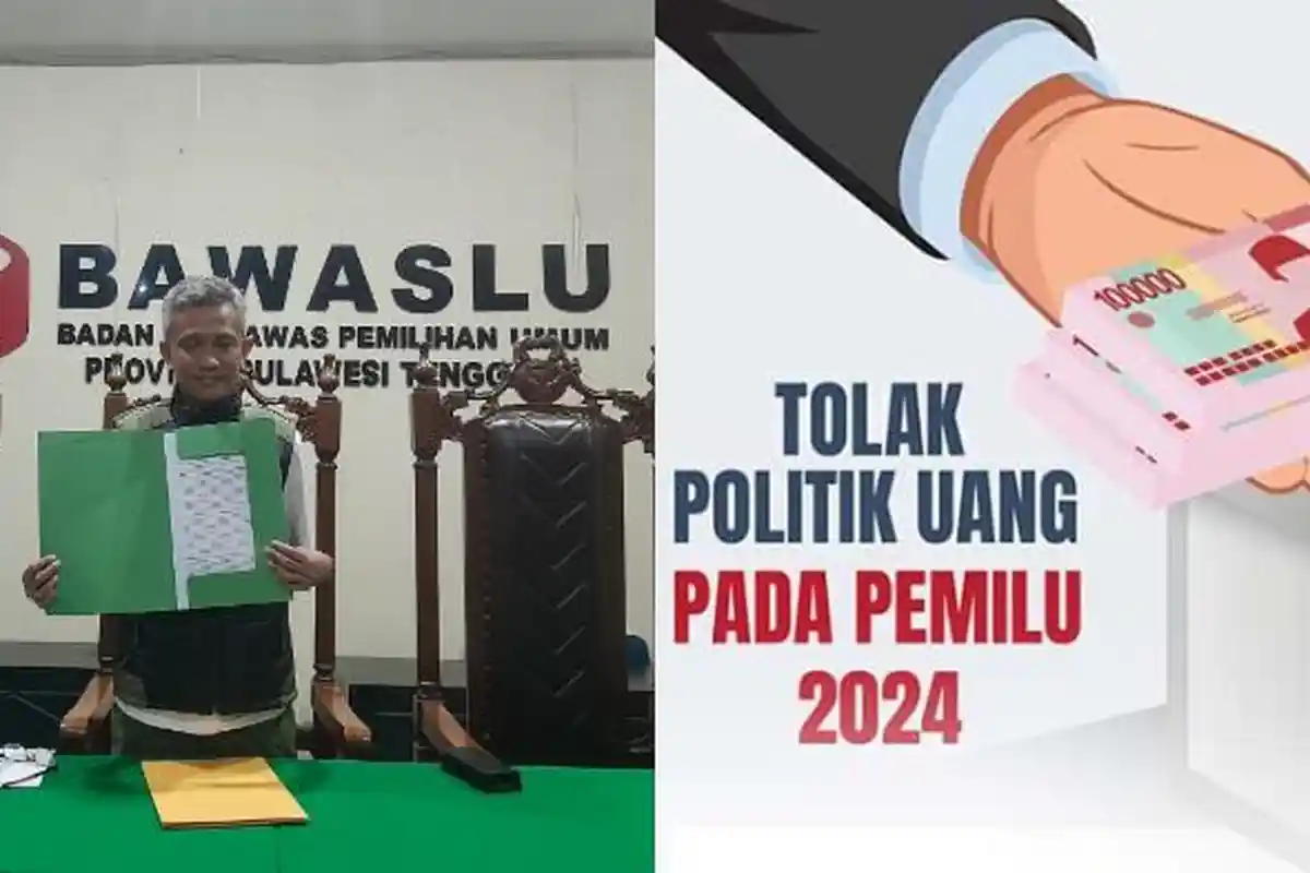 Laporan Dugaan Money Politik Paslon Gubernur Sultra Tak Penuhi Bukti, Iwan Rompo: Tetap Ditelusuri