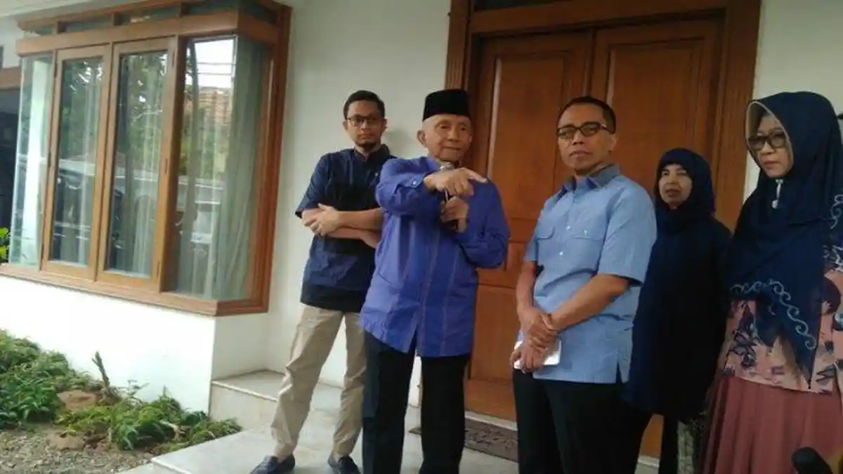 Sebelum Ketemu Jokowi, Prabowo Pamit ke Amien Rais Lewat Surat: Demi NKRI
