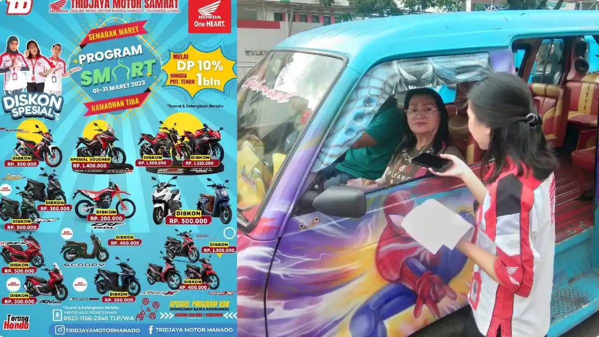 Smart Tridjaya Motor Samrat Digulir, Ada Diskon Khusus hingga Rp 1,5 juta