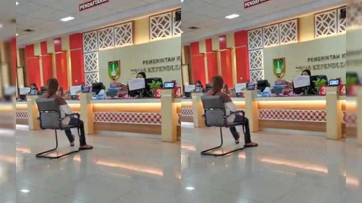 FOTO VIRAL: Petugas dan Pemohon Berjarak 1 Meter Urus Surat, Ini Penjelasan Dispendukcapil Solo