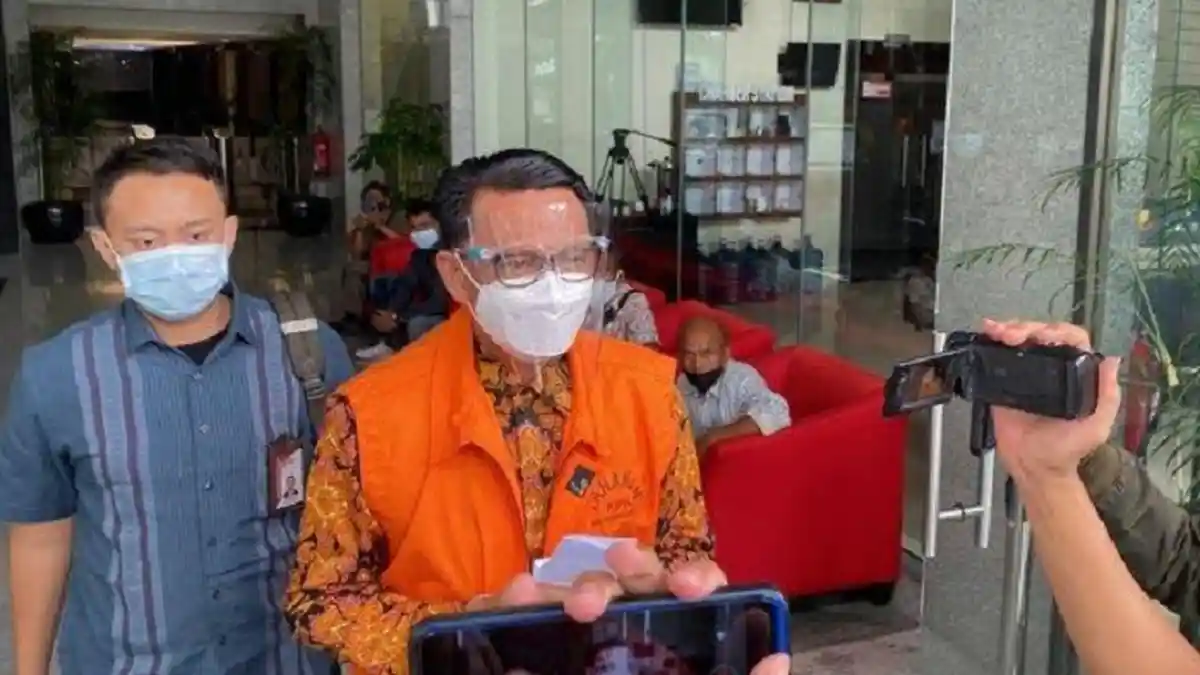 Gubernur Nonaktif Sulsel Nurdin Abdullah Dieksekusi ke Lapas Sukamiskin
