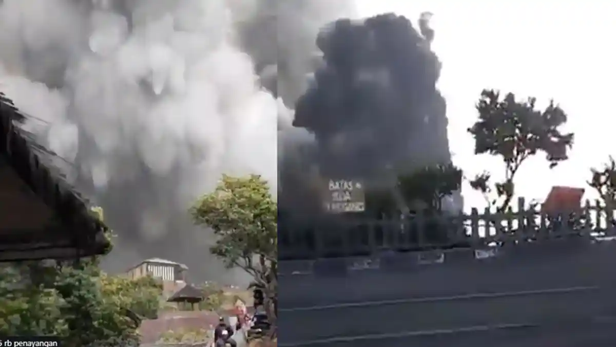 Tangkuban Parahu Trending Topik Twitter, Netizen Kirimkan Doa Lengkap dengan Video Erupsi