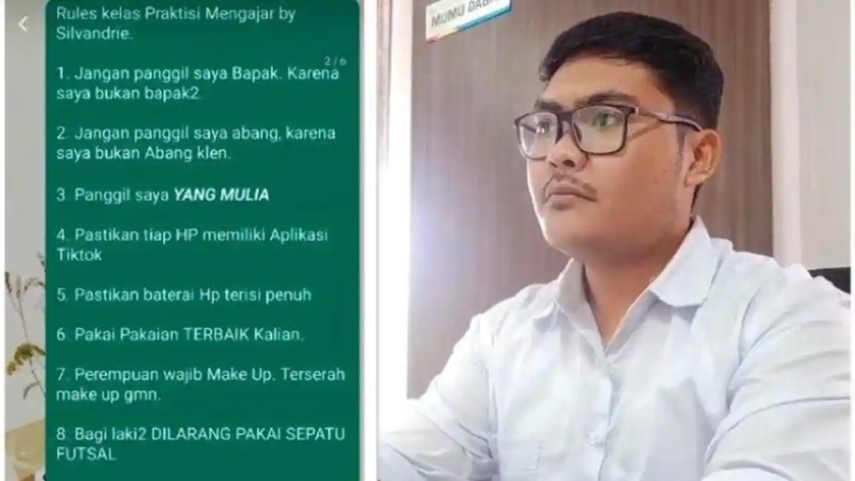 BOCOR! Bunyi Chat Dosen Hanya Mau Dipanggil 'Yang Mulia' oleh Mahasiswa: Perempuan Wajib Make Up!