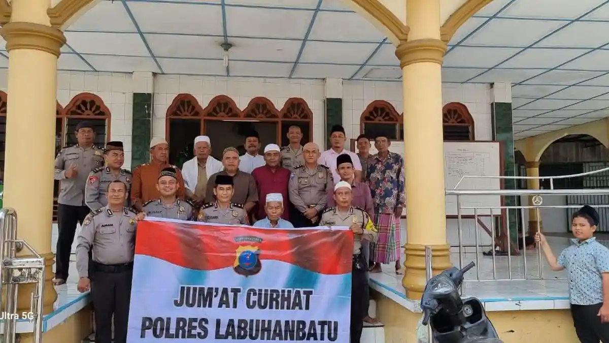 Polres Labuhanbatu Laksanakan Jumat Curhat