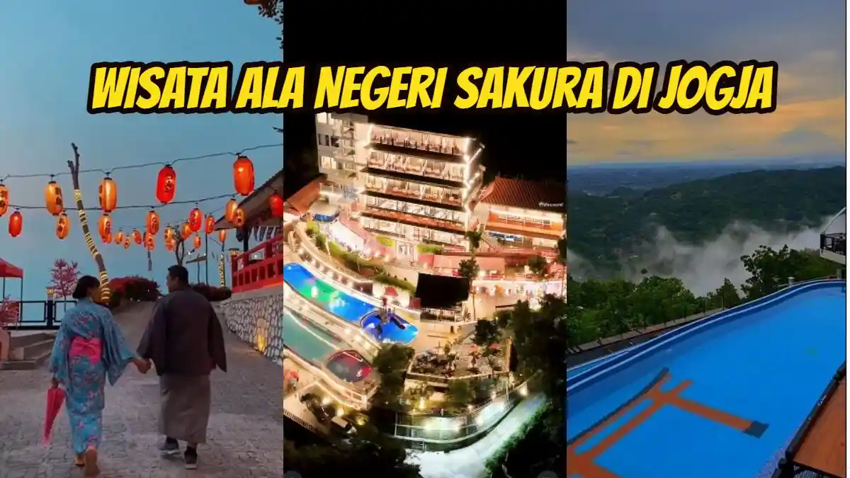 Jogja Punya Wisata ala Negeri Sakura, Ada Kuliner Jepang, Banyak Spot Menarik dengan View 3 Gunung
