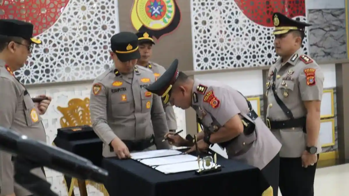 AKBP Sujoko Jabat Kapolres Aceh Besar, Ini Pesan Kapolda Aceh Saat Sertijab