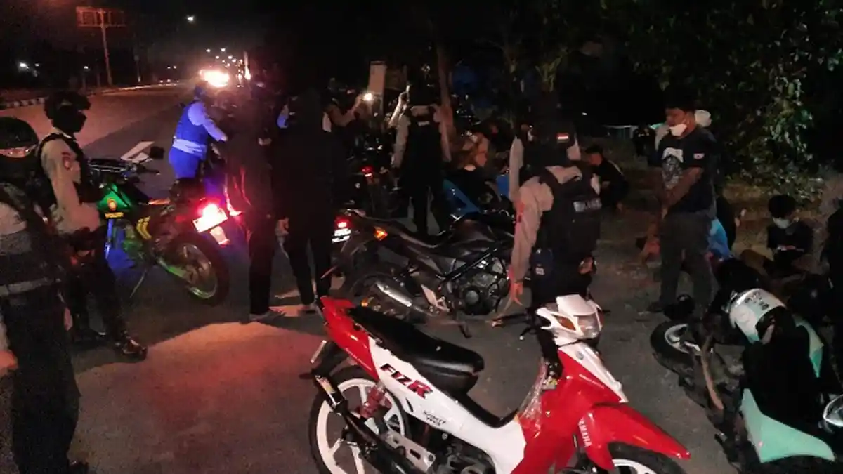 Bikin Resah Warga Lewat Aksi Balap Liar, 16 Pemuda Diamankan Tim Sparta di Ring Road Mojosongo Solo