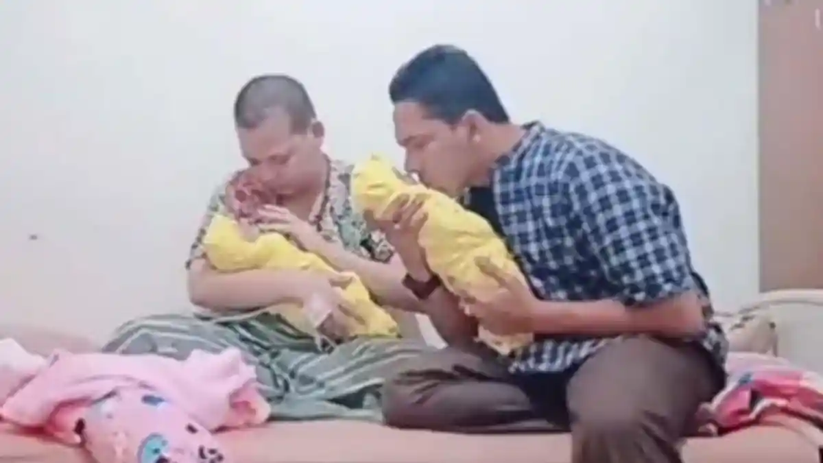 Kisah Pilu Suami di Aceh, Rela Resign Kerja Demi Rawat 3 Anak dan Istri yang Derita Kanker Otak