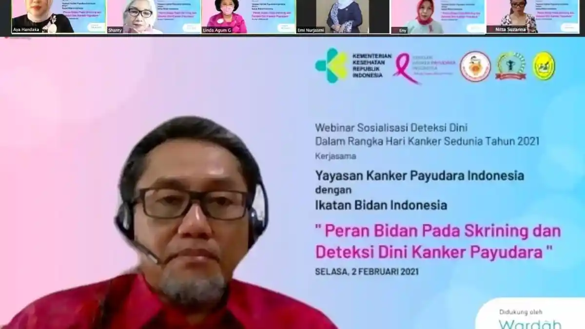 Webinar Hari Kanker Sedunia 2021: Kanker Penyebab Kematian yang Tinggi di Dunia dan di Indonesia