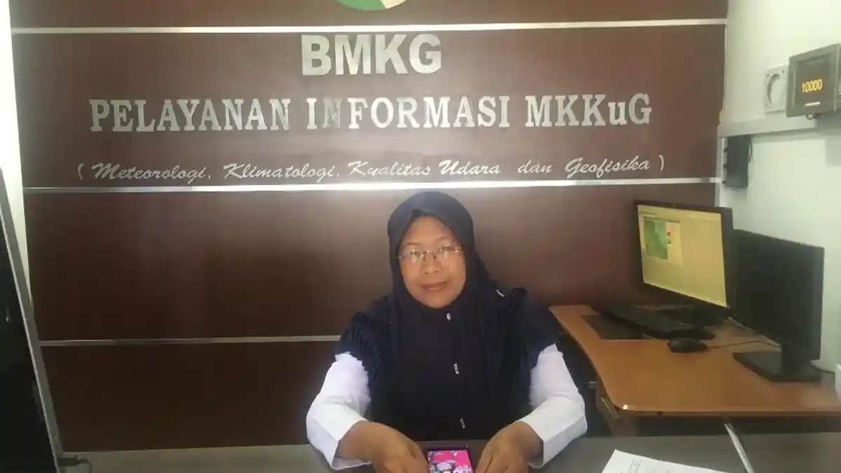 Cuaca Kering Merata Terjadi di Jambi, Sabtu dan Minggu Waspada Hujan Lebat di Wilayah Barat