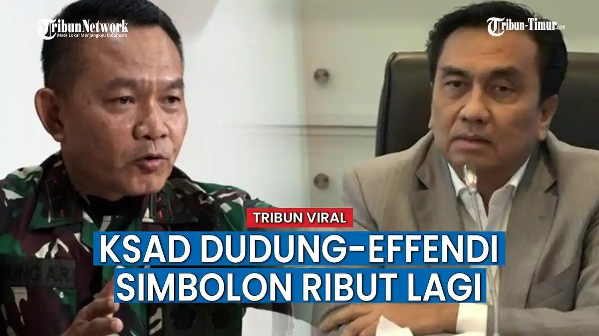 Dibocorkan Effendi Simbolon, Begini Reaksi Jenderal Dudung Soal Kepala ...