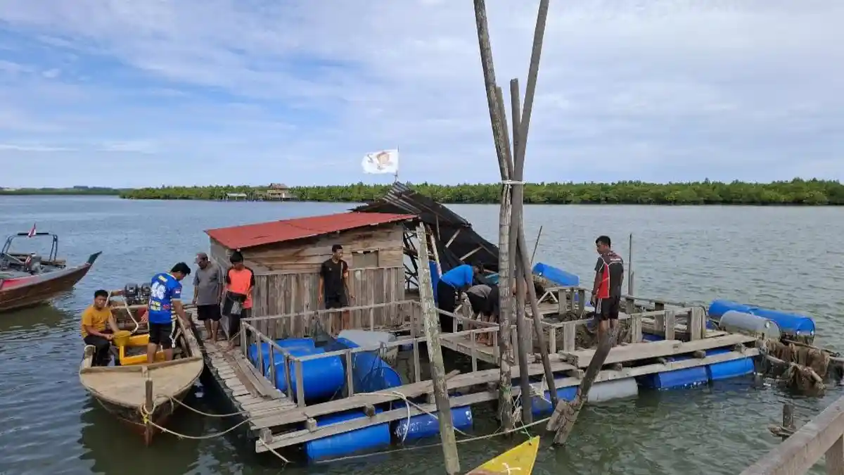Daftar Korban Tongkang Rusak Rumah Warga Dapur 12 Batam, 4 Rumah Rusak Berat