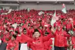 Simpatisan dan Kader PDIP Hadiri Puncak Bulan Bung Karno