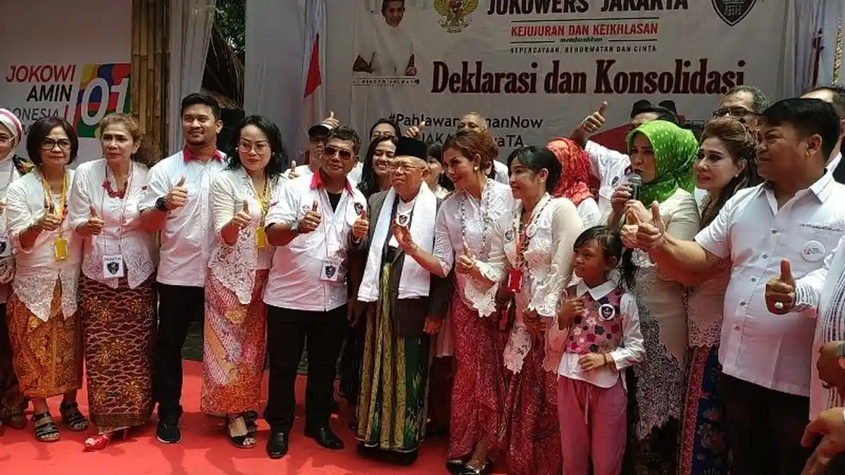 KH Ma'ruf Amin: Semoga Para Seniman Jalanan Ini Membuka Telinga Mereka yang Tuli