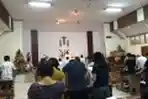 Umat Katolik Pangandaran Misa Natal di Hotel Wisma Bintang Timur