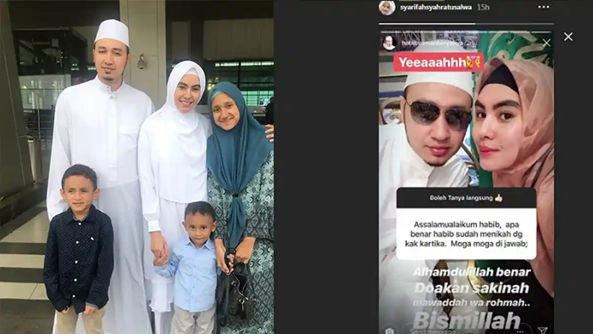 Rangkuman Kabar Pernikahan Habib Usman bin Yahya dan Kartika Putri