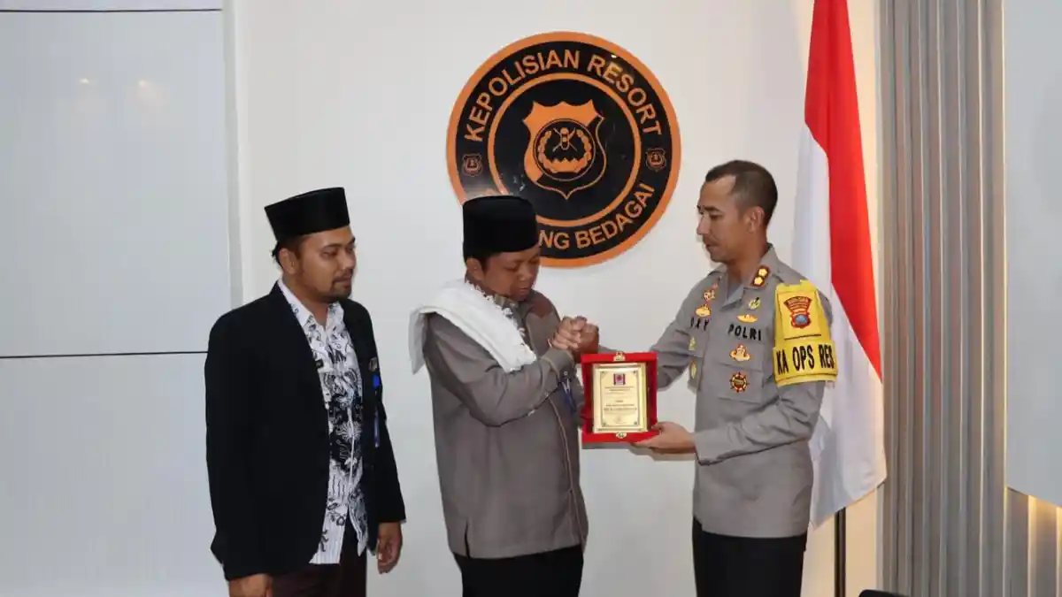 Polres Sergai Terima Dukungan dan Apresiasi Berantas Kejahatan dari Dai Sumut