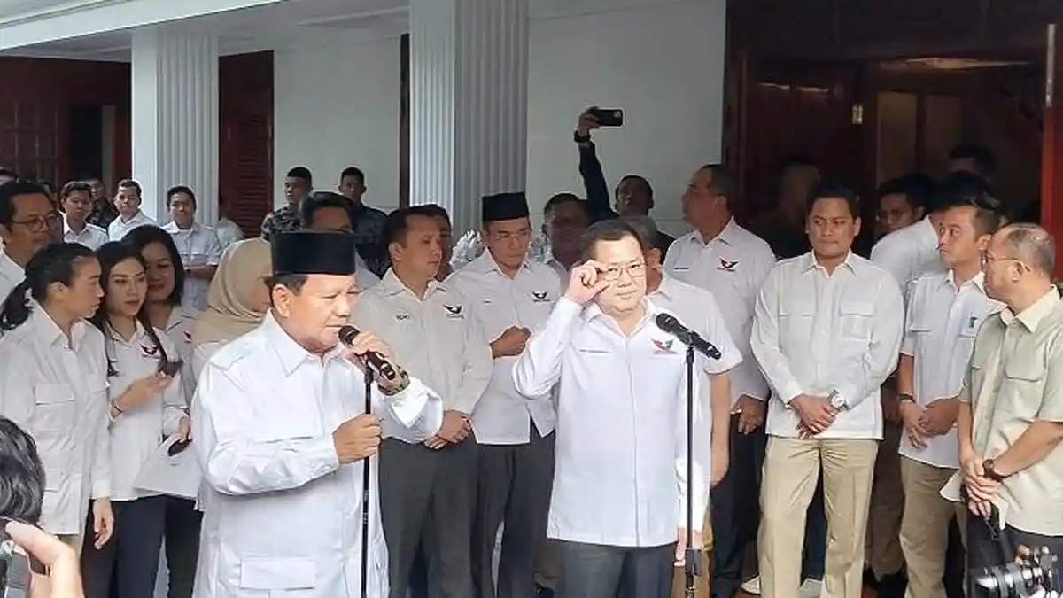 Prabowo Ingatkan Jangan Tiru Politik Negara Lain Saat Bertemu Partai Perindo: Harus Punya Ciri Khas