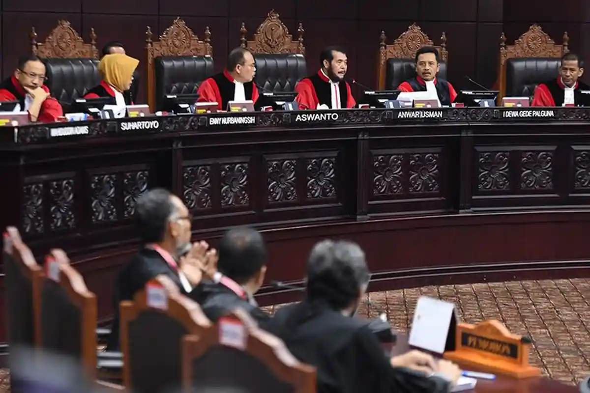 SEDANG BERLANGSUNG Live Streaming Sidang MK,  Perselisihan Hasil Pilpres di MK,  Keterangan Saksi