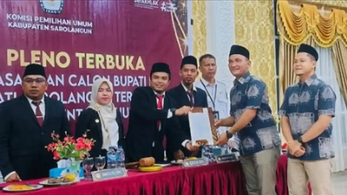 KPU Resmi Tetapkan Hurmin-Gerry Trisatwika jadi Bupati dan Wabup Sarolangun periode 2024-2029