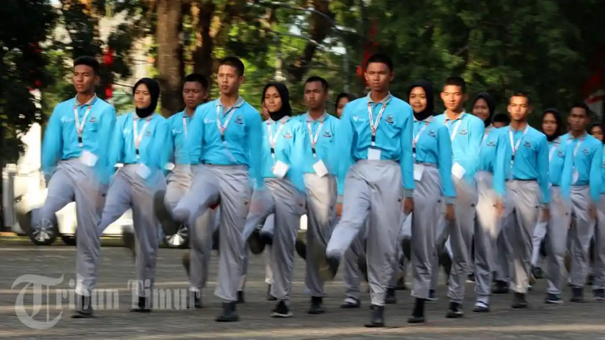 Persiapan Maksimal, Paskibraka Sulsel Latihan Intensif untuk HUT RI ke-78 - paskibra_sulsel6.jpg