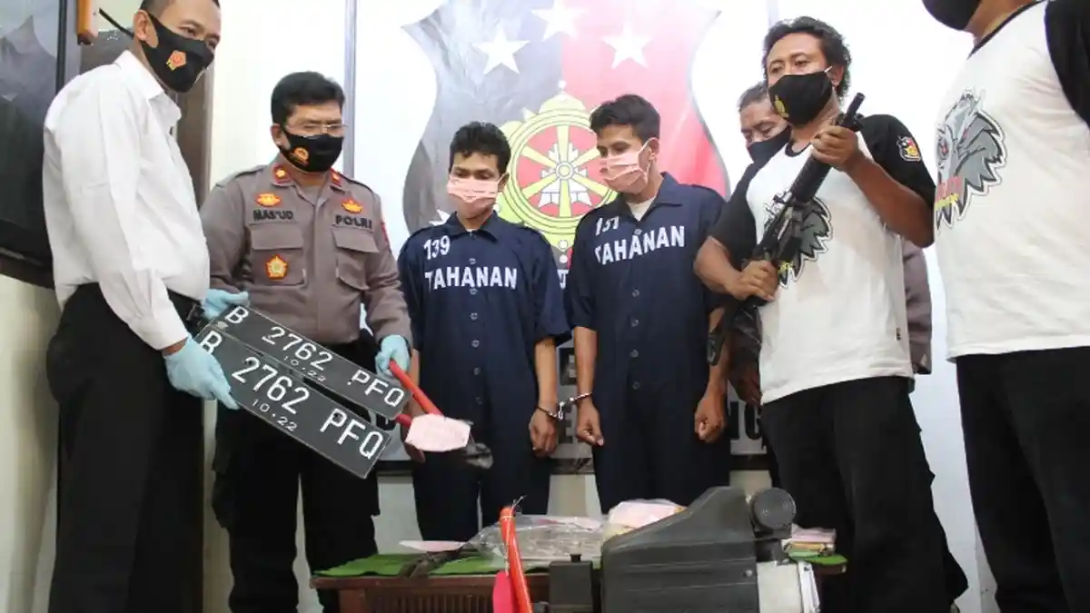 Berkali-kali Beraksi, Komplotan Pembobol Toko Diringkus Polsek Tembalang Semarang