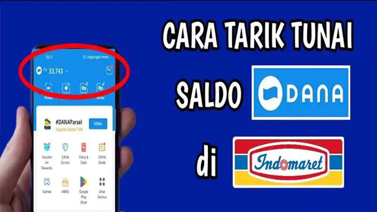 Cara Tarik Tunai Saldo Aplikasi DANA di Indomaret, Berapa Limit Tertinggi Sekali Transaksi?