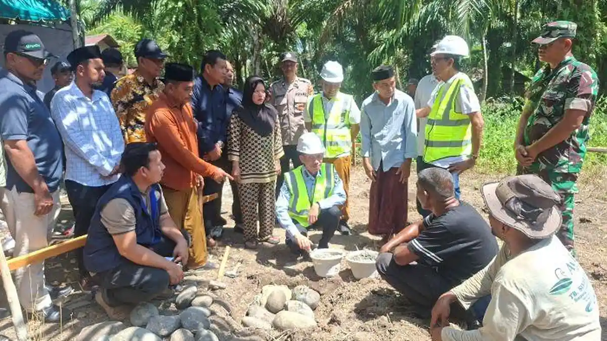 Satgas Data 687 RTLH di Aceh Barat, FTPAB Bangun Rumah Dhuafa Tiga Kamar