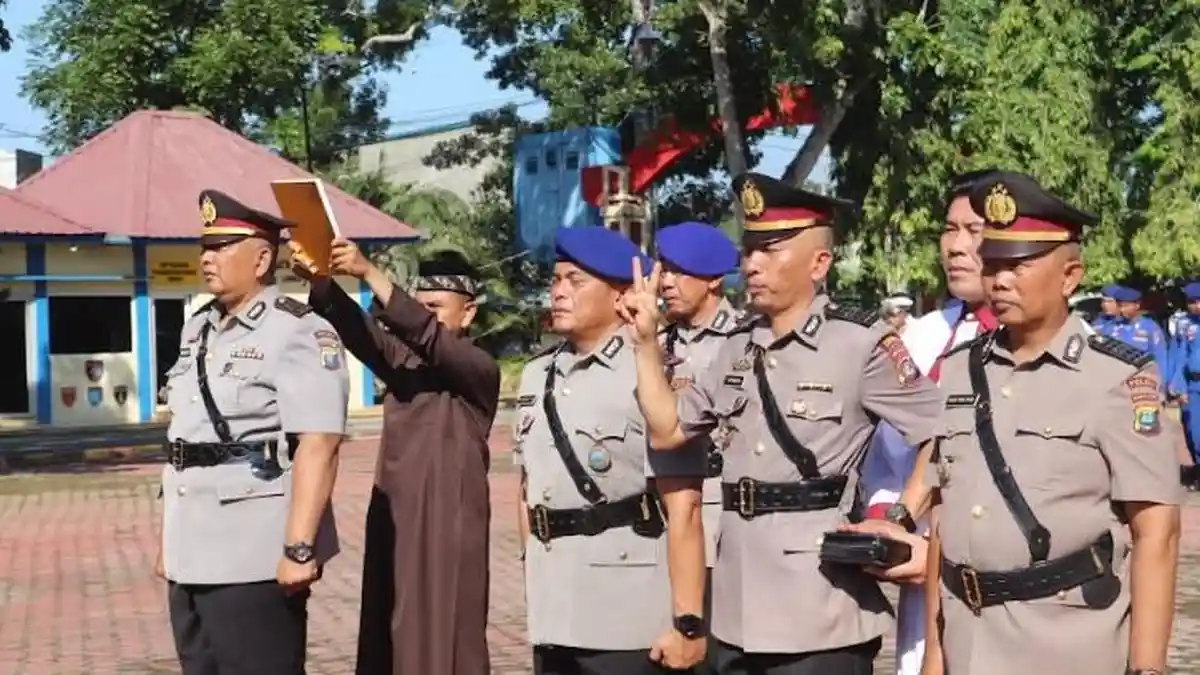 Nama-nama Pejabat Polres Langkat yang Serah Terima Jabatan Hari Ini