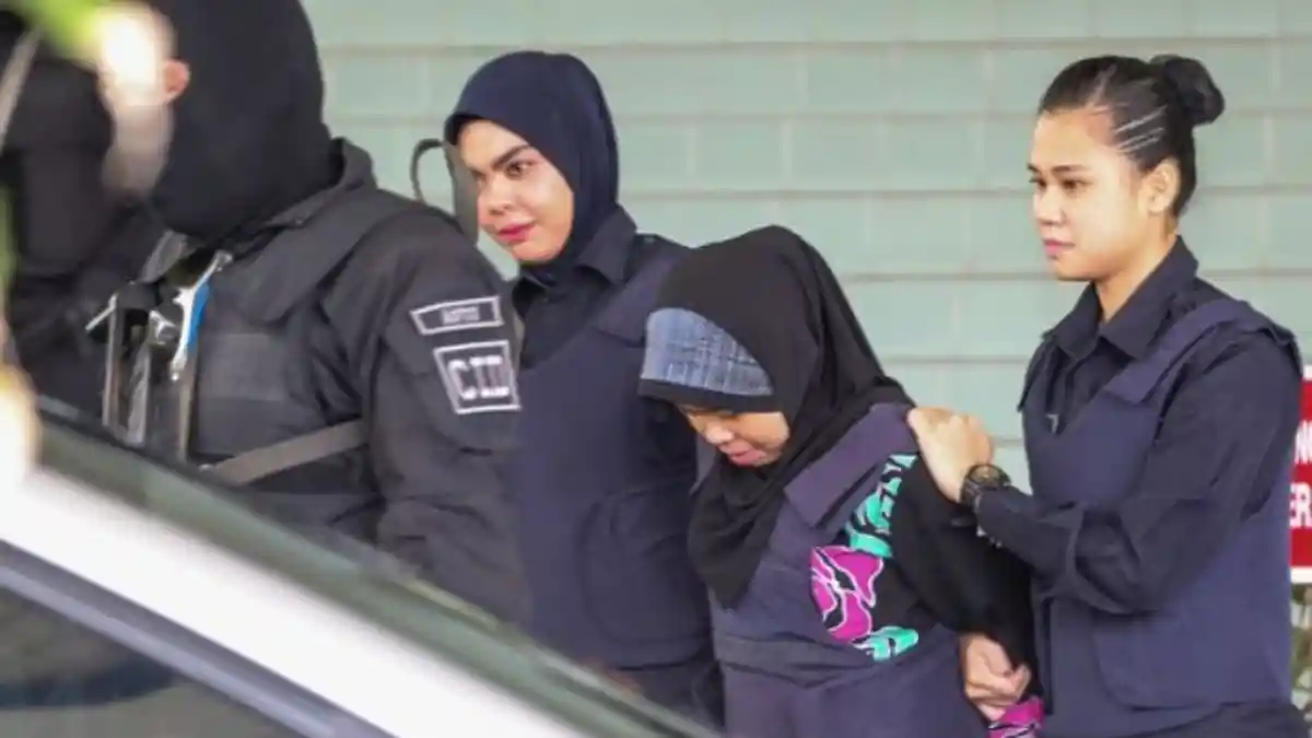 Siti Aisyah Terkejut dan Menangis Dengarkan Putusan Hakim Dalam Pembunuhan Kim Jong Nam