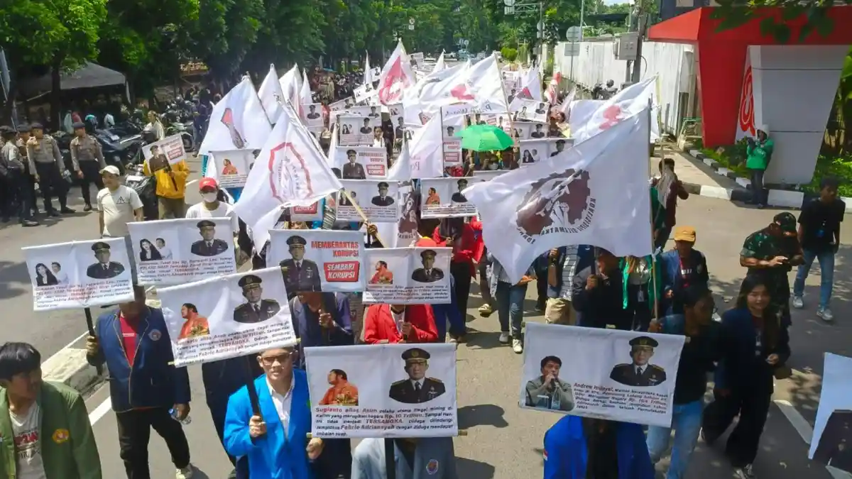 Pegiat Anti Korupsi dan Mahasiswa Demo KPK, Minta Periksa Jampidsus Kejagung