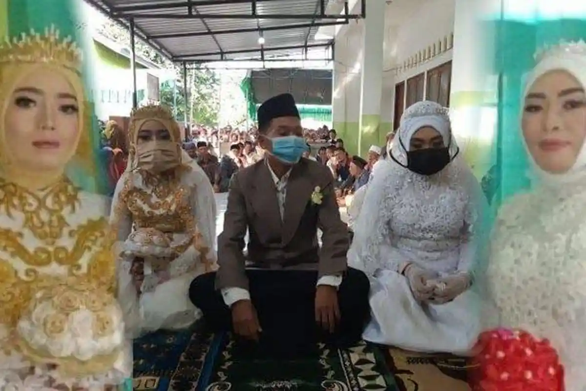 Pengakuan Pria di Lombok yang Nikahi 2 Wanita Sekaligus: Enggak Peduli, Saya Suka Dua-duanya