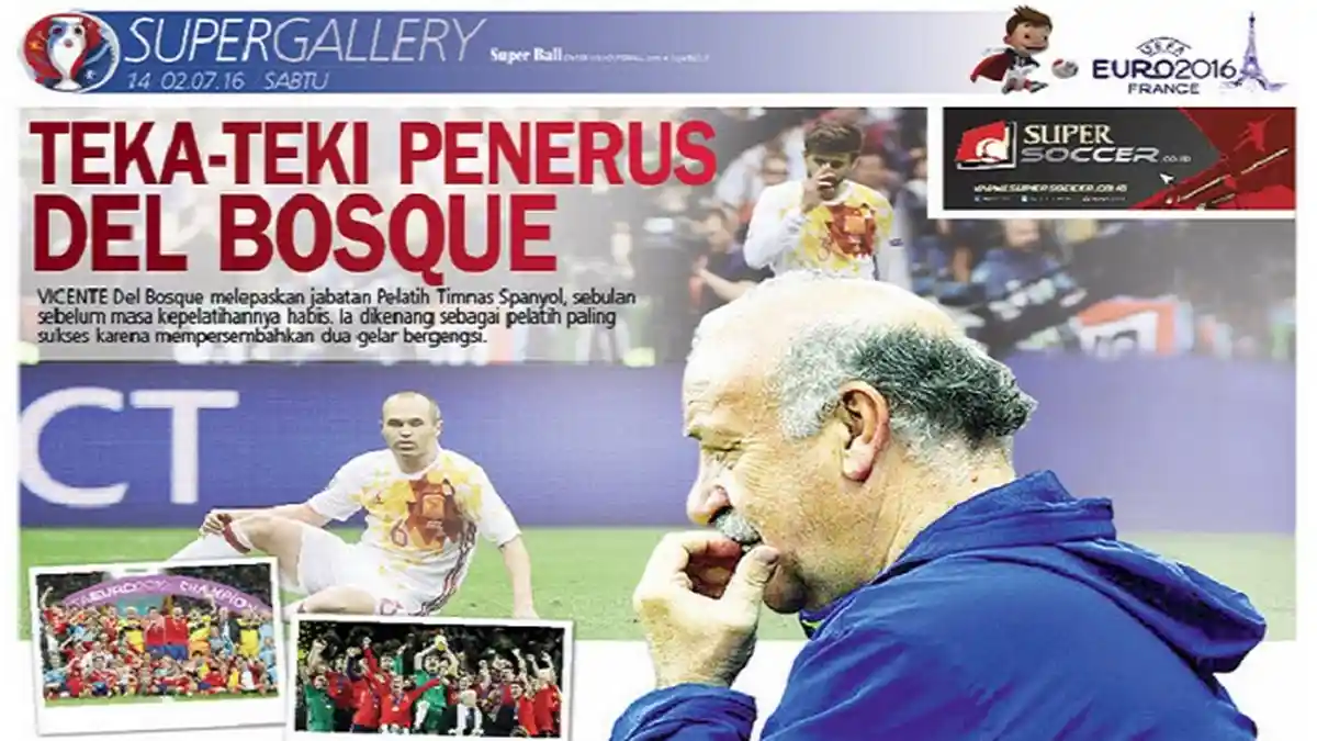 Teka-Teki Penerus Vicente Del Bosque