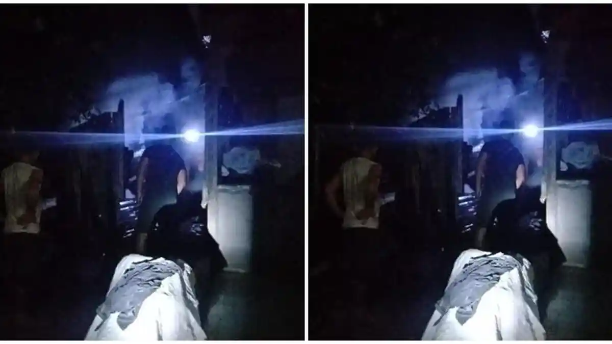 Ditinggal Pergi Oleh Pemilik, Satu Rumah Semi Permanen di Kepulauan Talaud Nyaris Terbakar