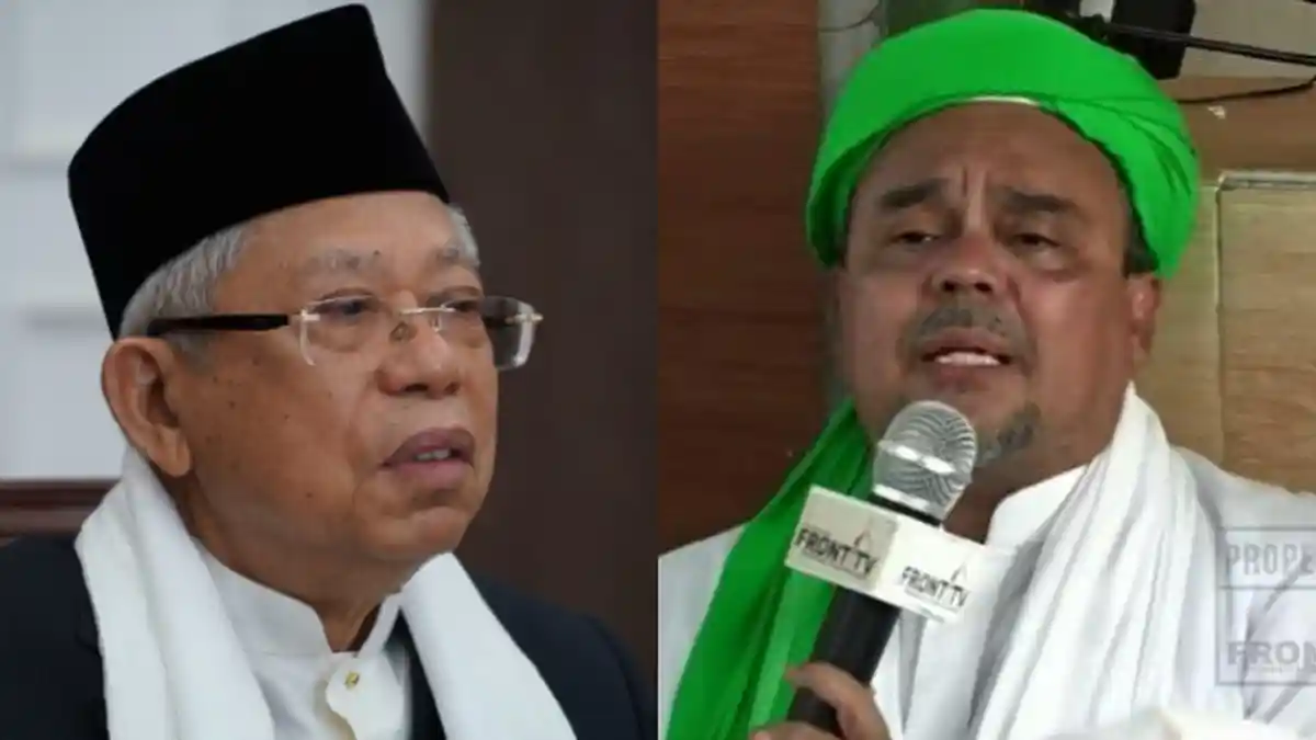 Wapres Maruf Amin Siap Terbuka Berdialog dengan Habib Rizieq Shihab, Jubir: Selama Membawa Kebaikan