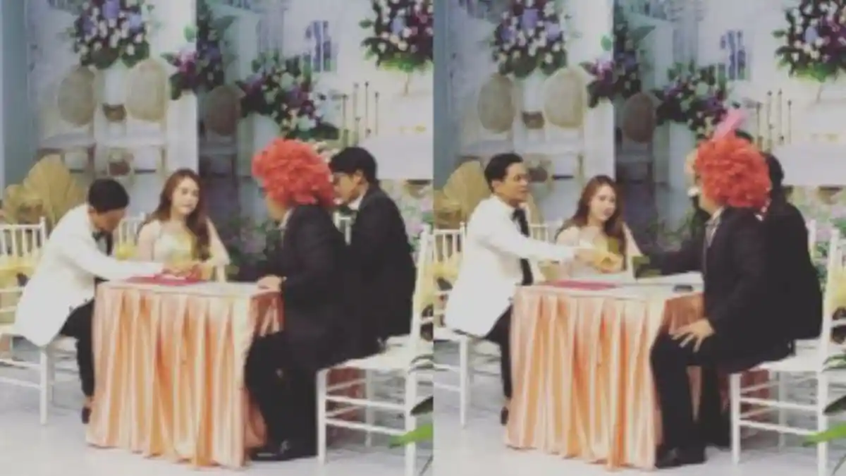 Amanda Manopo Menikah dengan Surya Insomnia di Acara Bercanda Tapi Santai Trans 7