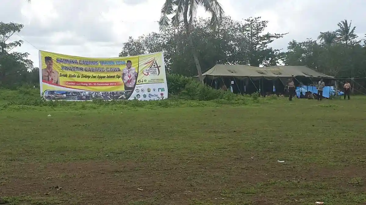 Peserta Raimuna Gowa Ingin Hijaukan Lokasi Kemah
