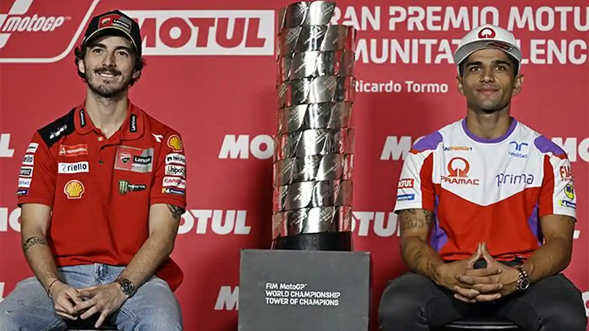 Syarat Francesco Bagnaia dan Jorge Martin jadi Juara Dunia MotoGP 2023 ...