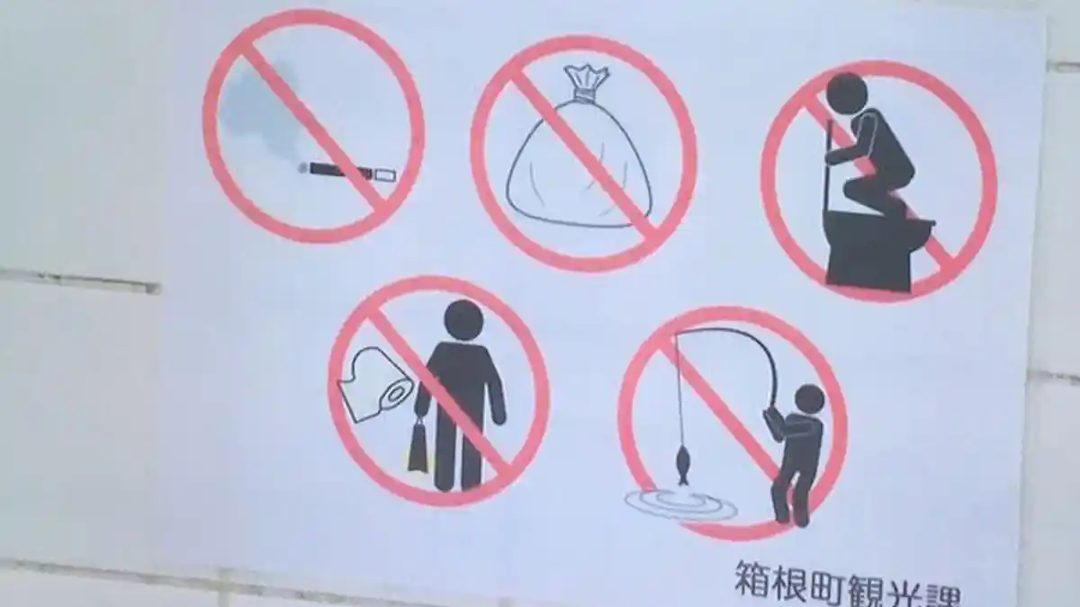 Kenapa Dalam Toilet di Jepang Ada Logo Dilarang Memancing?