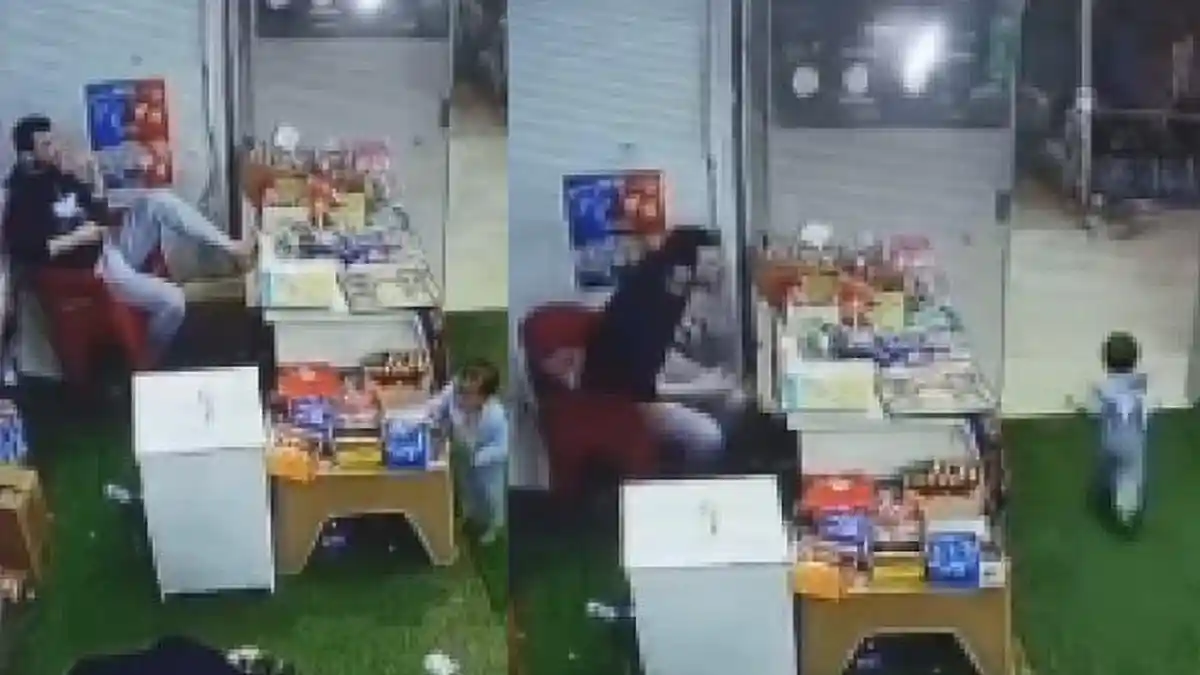 Video Viral Aksi Bayi Curi Jualan di Mini Market, Langsung Lari Terbirit-birit Dikejar Kasir