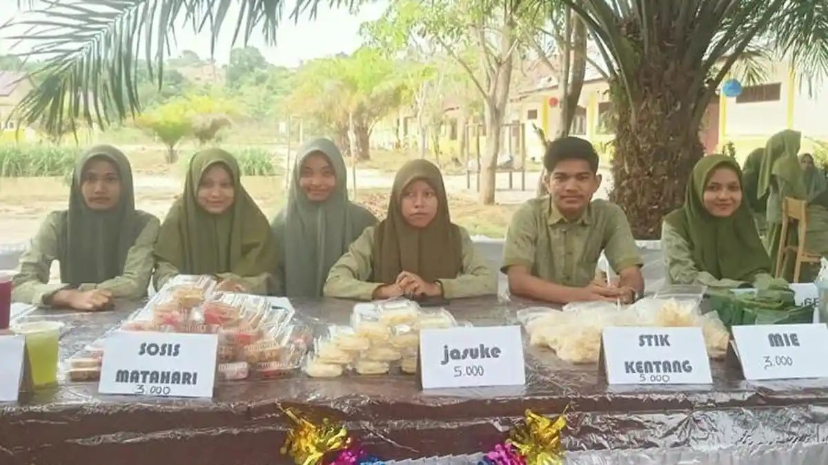 Siswa SMAN 1 Peudawa Gelar Panen Belajar Karya P5