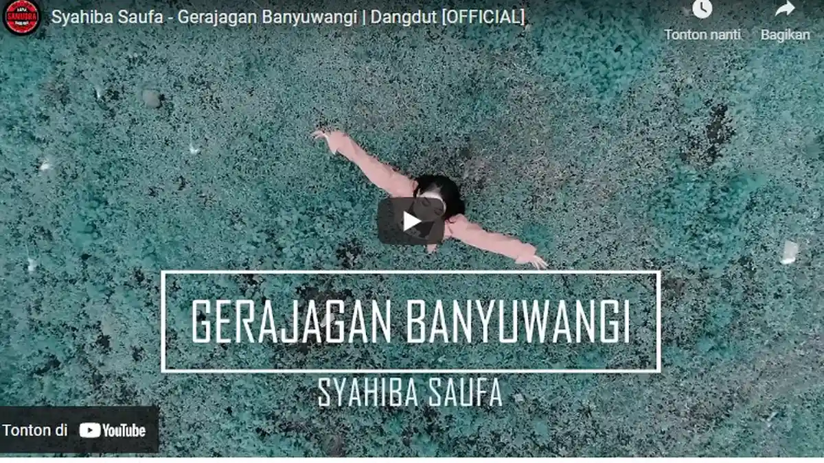Chord Kunci Gitar Gerajagan Banyuwangi Syahiba Saufa
