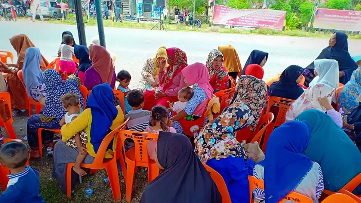 PHE Didemo, Ini Pengakuan Ibu-ibu yang Ikut Bawa Balita ke Lokasi