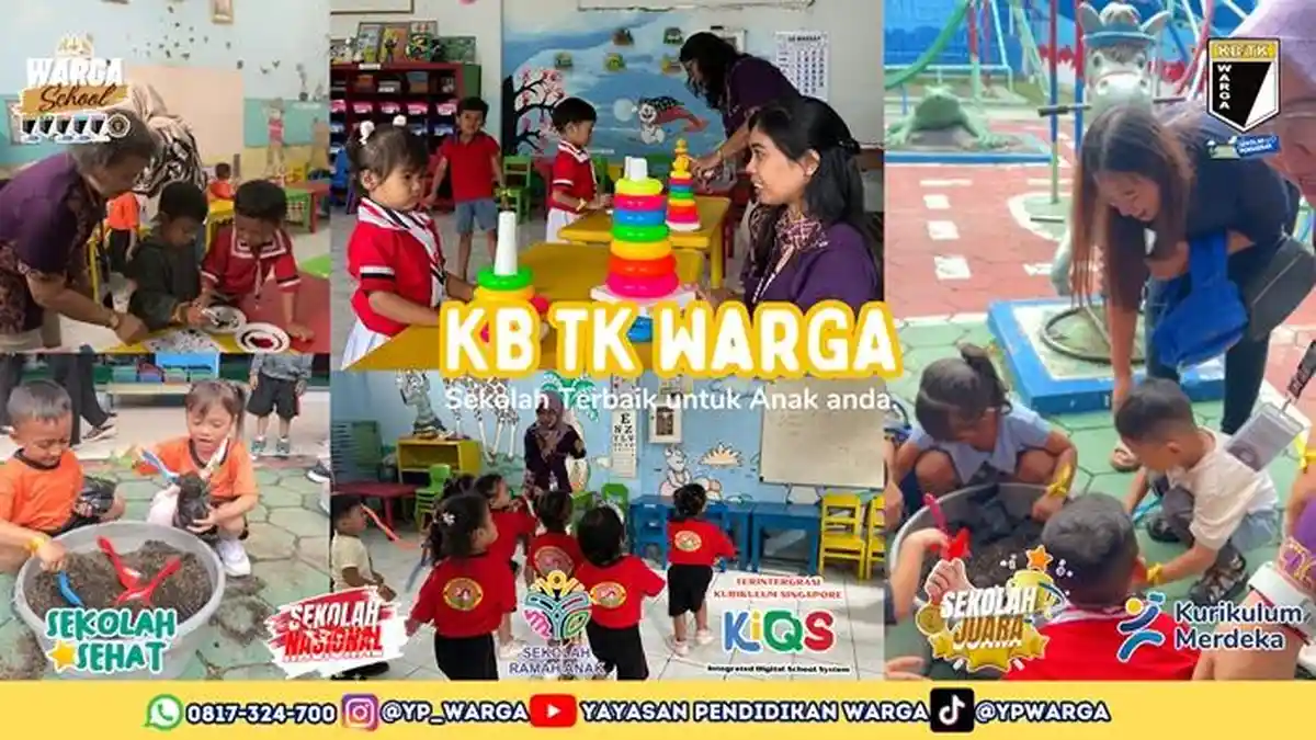 Bermain dan Belajar di Trial Class KB/TK Warga Surakarta, Terbuka untuk Umum dan GRATIS Lho!