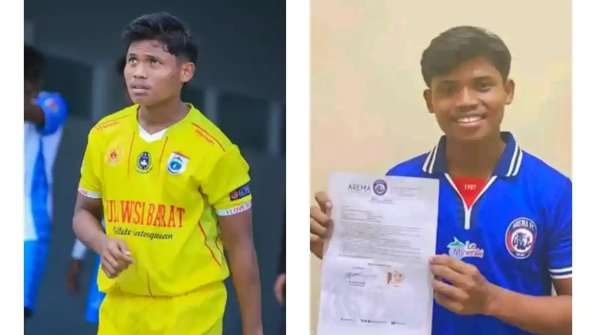Aswin Remaja Masjid Asal Desa Mombi Polman Teken Kontrak dengan Arema ...