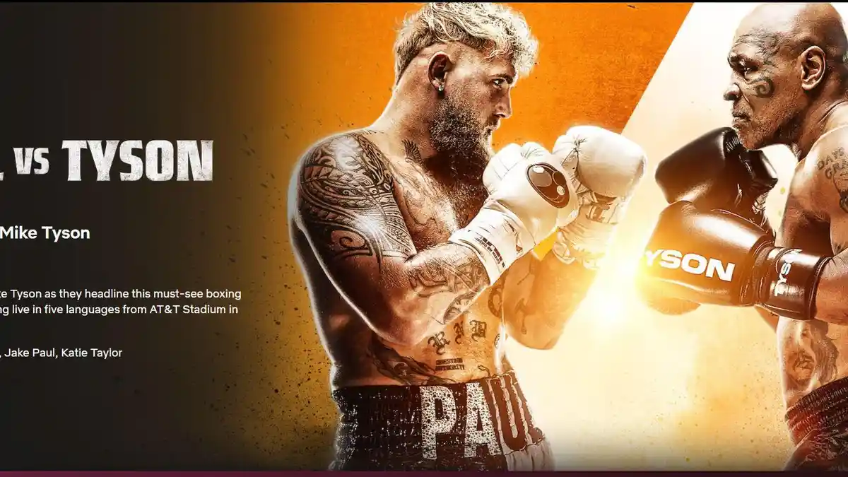 Sedang Berlangsung Live Streaming Tinju Mike Tyson VS Jake Paul,  Ribut Jelang Pertandingan