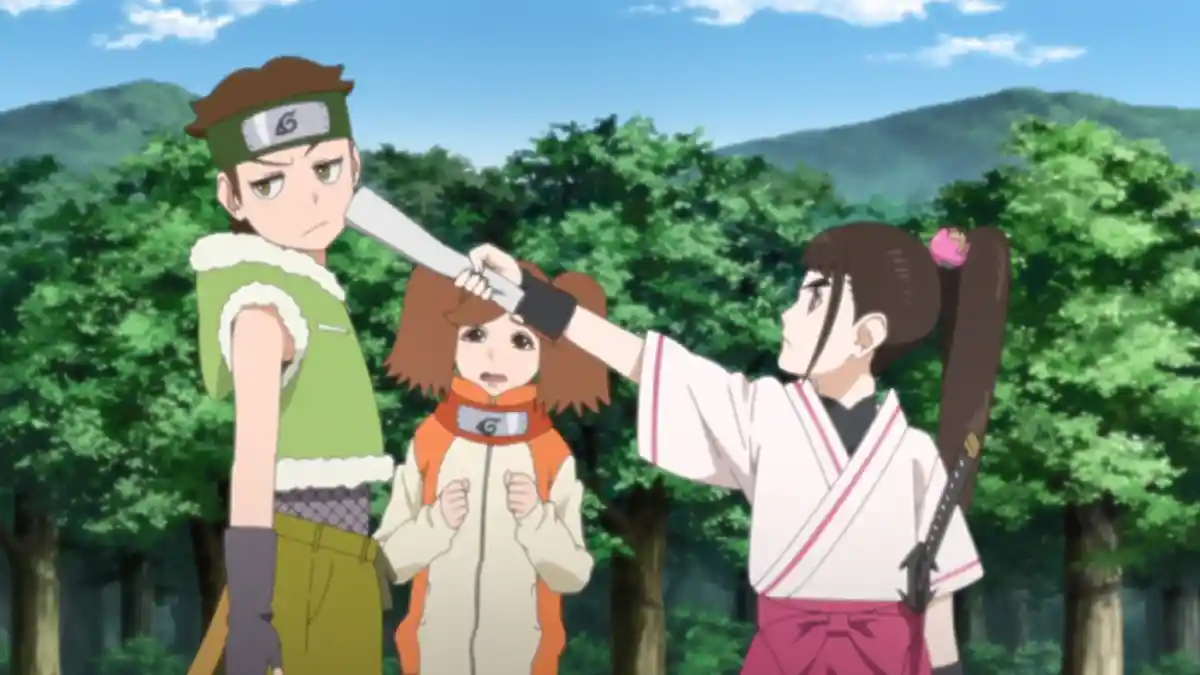 Spoiler Boruto Episode 231, Aksi Tsubaki, Namida, dan Wasabi Menangkap Pencuri
