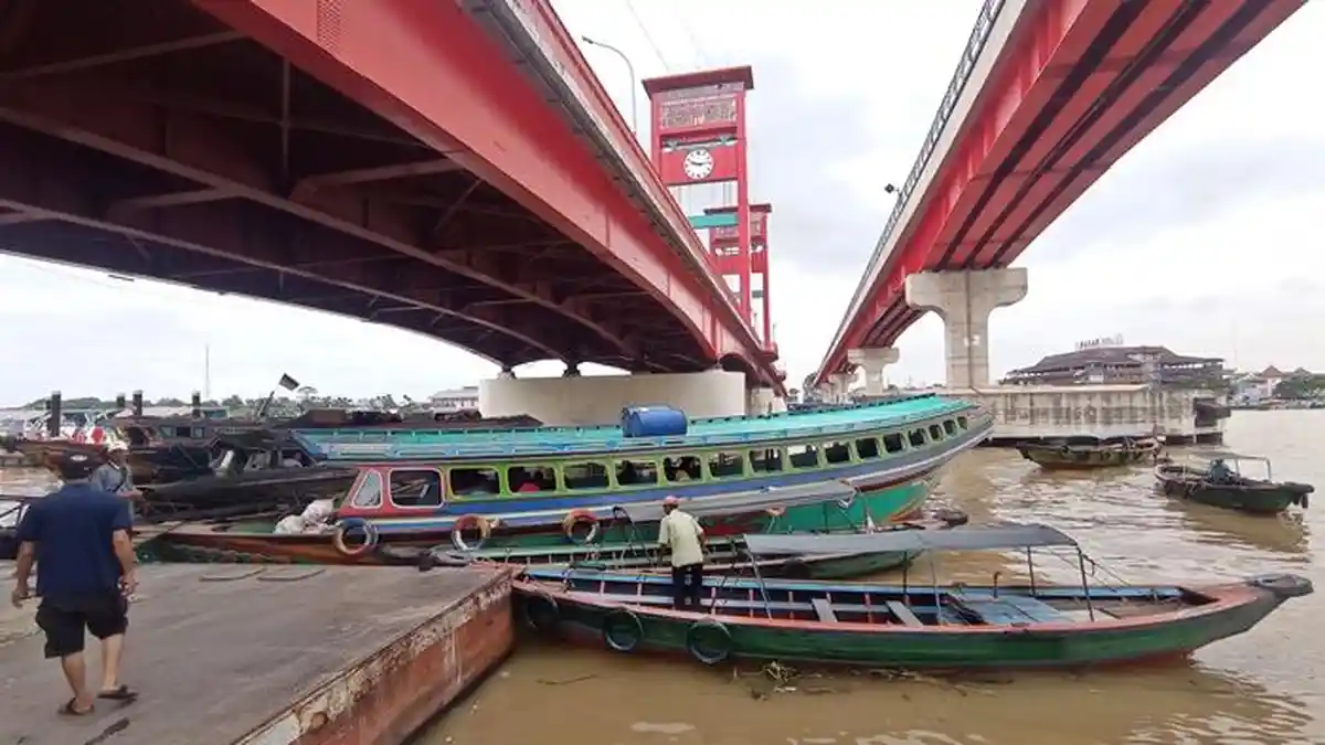 Daftar Harga Wisata di Sungai Musi Palembang Naik Perahu Ketek saat Libur Natal dan Tahun Baru 2024