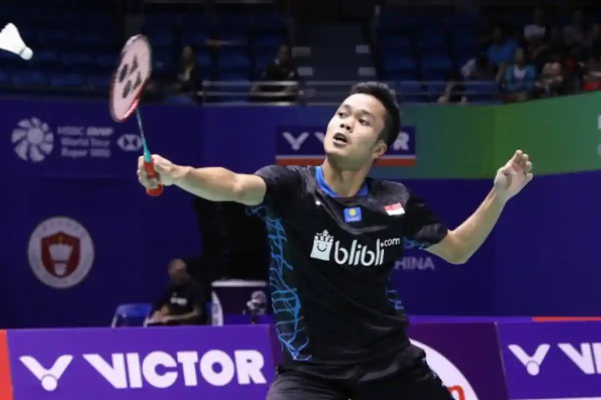Gugur di Denmark Open 2018, Anthony Ginting Malah Duduki Peringkat Tertinggi