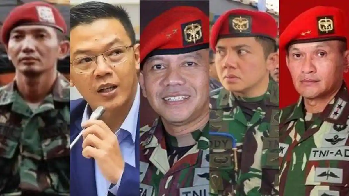 Daftar 5 Prajurit Kopassus di Kabinet Prabowo-Gibran
